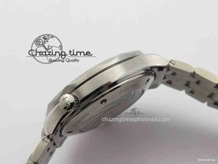 1228 Seamaster 300M 007 SS MK 1:1 Best Edition Black 007 Dial Ceramic Bezel On SS Bracelet A EasyCare 8178